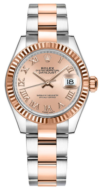 ROLEX Lady-Datejust 28 Oystersteel And Everose Gold Watch 279171-0026 Image 1