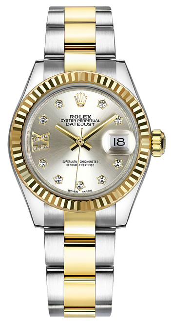 ROLEX Lady-Datejust 28 Oyster Bracelet Steel & Gold Women'S Watch 279173-0004 Image 1