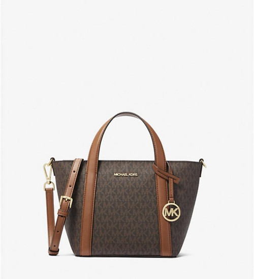 トートバッグ MICHAEL Michael Kors Pratt Large Signature Logo Tote Bag Michael Michael Kors Pratt Large Signature Logo Tote Bag