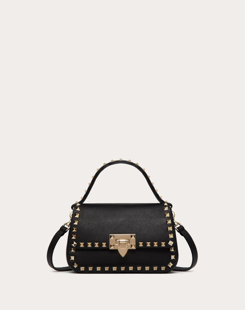 VALENTINOSmall Rockstud Grainy Calfskin Handbag