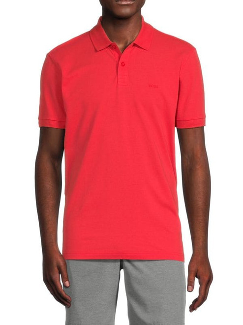BOSS Piro Solid Polo RED Image 1