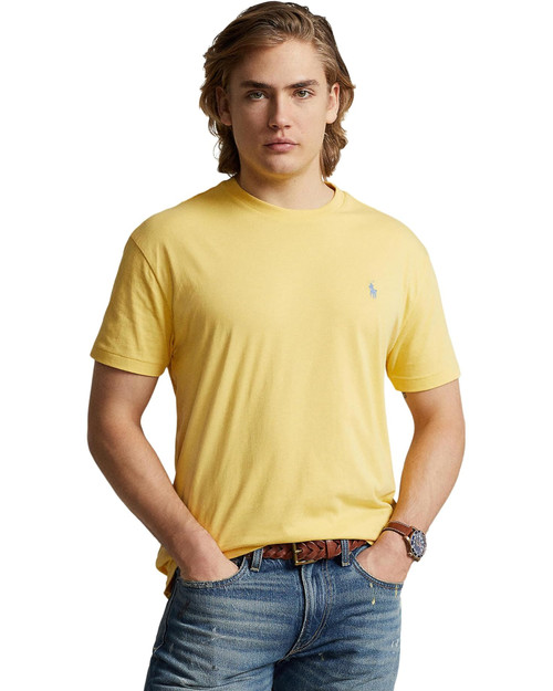 POLO RALPH LAUREN  Classic Fit Jersey Crew Neck T-Shirt FALL YELLOW 1 Image 1