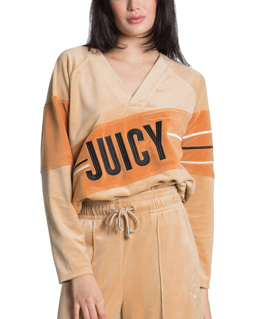 JUICY COUTURE  Hoodded Raglan Sweatshirt BEACHWOOD Image 1