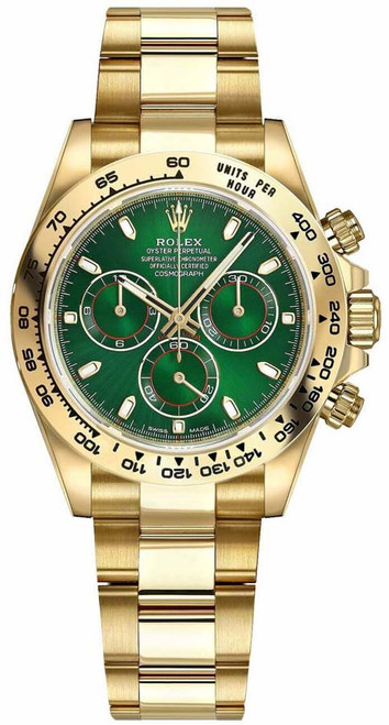 ROLEX Cosmograph Daytona Green Dial Watch 116508-0013 Image 1 ROLEX Cosmograph Daytona Green Dial Watch 116508-0013 Image 1