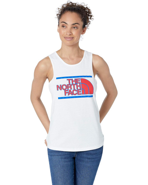 THE NORTH FACE Usa Tank Top TNF WHITE Image 1