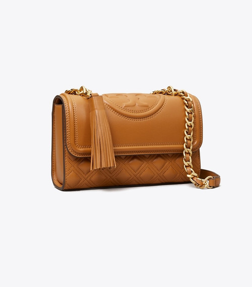 TORY BURCH Small Fleming Convertible Shoulder Bag - Kobicha
