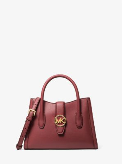 MICHAEL KORS  Gabby Small Satchel - Dark Cherry