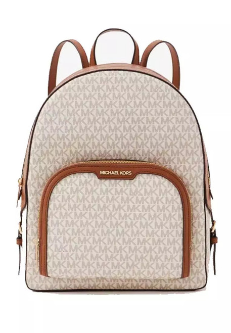 MICHAEL KORS Jaycee Large Logo Backpack -  Vanilla