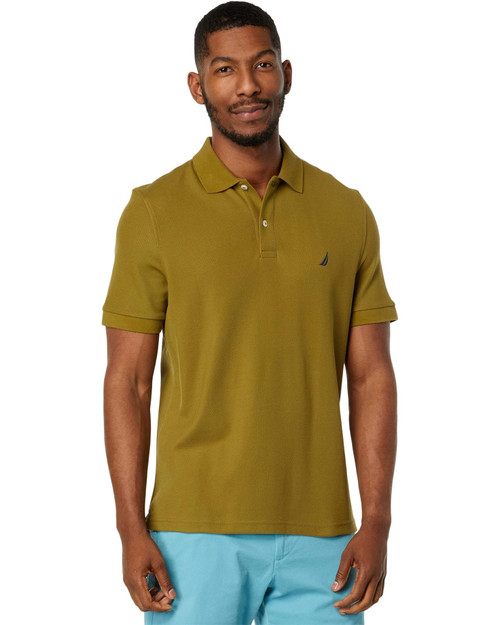 NAUTICA  Sustainably Crafted Classic Fit Deck Polo COLOR ARCADIA GREEN Image 1