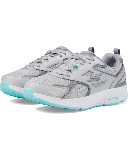 SKECHERS  Consistent COLOR GRAY/TURQUOISE Image 1