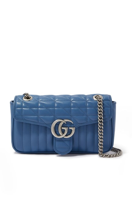 GUCCI Gg Marmont Mini Shoulder Bag - Blue (@Delhi Studio)