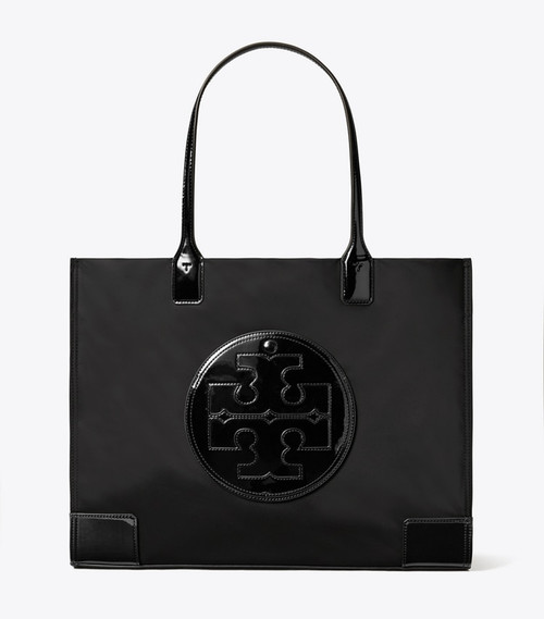 TORY BURCH Ella Patent Tote Bag - Black (Coming To Delhi)