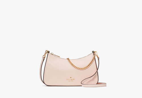 KATE SPADE Madison Saffiano Leather Convertible Crossbody CONCH PINK Image 1