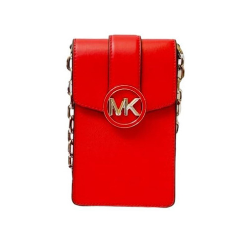 MICHAEL KORS Carmen Small Logo Smartphone Crossbody Bag (@Delhi Studio)