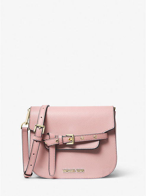 MICHAEL KORS Emilia Small Leather Crossbody Bag POWDER BLUSH Image 1