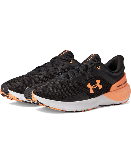 UNDER ARMOUR Charged Escape 4 BLACK/WHITE/AFTERGLOW Image 1