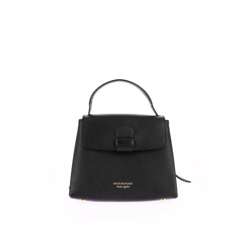 BURBERRY  Camberley Shoulder Bag Leather Black