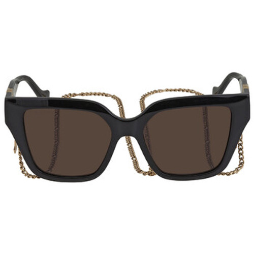 GUCCI Brown Cat Eye Ladies Sunglasses