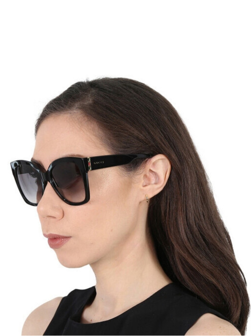 GUCCI Grey Gradient Butterfly Ladies Sunglasses (@Delhi Studio)