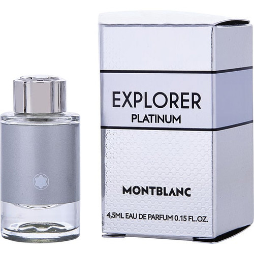 MONT BLANC Explorer Platinum Eau De Parfum Mini 0.15 Oz Image 1 MONT BLANC Explorer Platinum Eau De Parfum Mini 0.15 Oz Image 1