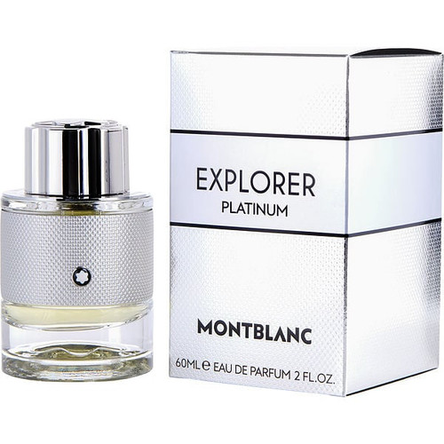 MONT BLANC Explorer Platinum Eau De Parfum Spray 2 Oz Image 1 MONT BLANC Explorer Platinum Eau De Parfum Spray 2 Oz Image 1