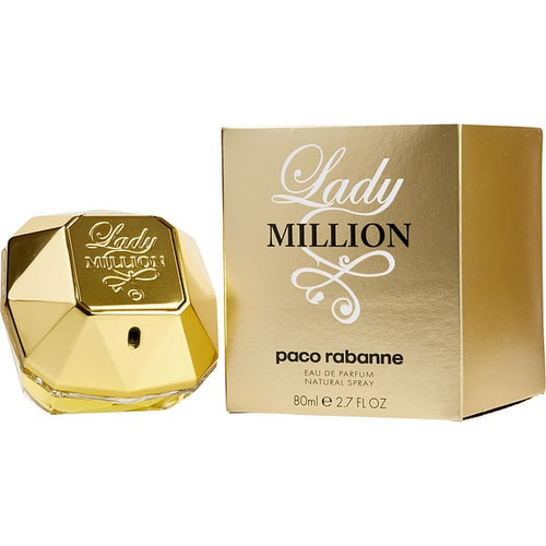 PACO RABANNE Lady Million Eau De Parfum Spray 2.7 Oz Image 1