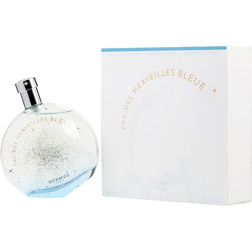 HERMES Eau Des Merveilles Bleue Eau De Toilette Spray 3.3 Oz Image 1 HERMES Eau Des Merveilles Bleue Eau De Toilette Spray 3.3 Oz Image 1