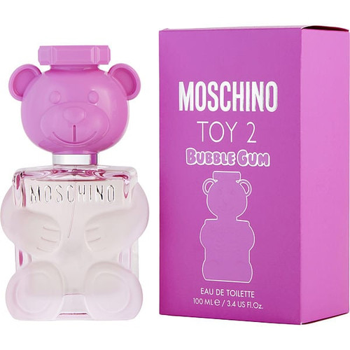 MOSCHINO Toy 2 Bubble Gum Eau De Toilette Spray 3.4 Oz Image 1 MOSCHINO Toy 2 Bubble Gum Eau De Toilette Spray 3.4 Oz Image 1