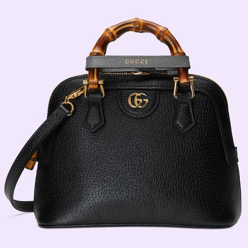 GUCCI Diana Mini Tote -Black