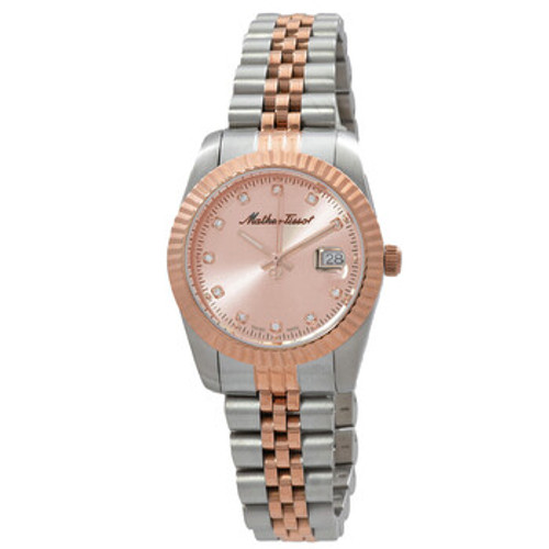 Mathey-Tissot  Mathy III Quartz Pink Dial Ladies Watch