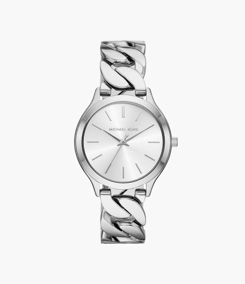 MICHAEL KORS Runway Three-Hand Stainless Steel Watch Mk7474 Image 1