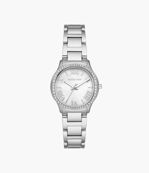 MICHAEL KORS Sage Three-Hand Stainless Steel Watch Mk4824 Image 1