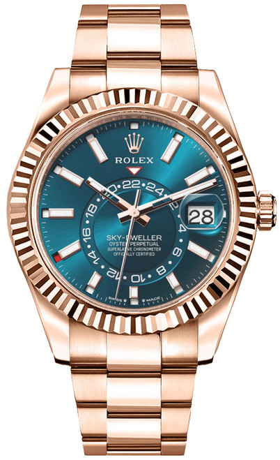 ROLEX Sky-Dweller 18K Everose Gold Men'S Watch 336935-0001 Image 1