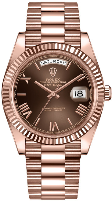 ROLEX Day-Date 40 Men'S Gold Watch 228235-0002 Image 1