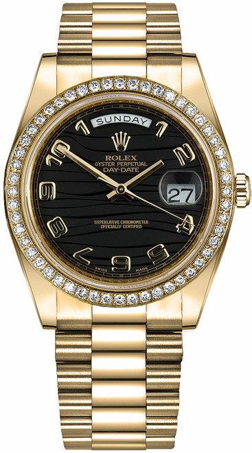 ROLEX Day-Date 41 Solid Gold Men'S Watch 218348 Image 1