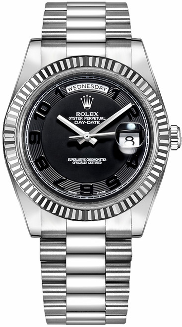 ROLEX Day-Date 41 White Gold Men'S Watch 218239 Image 1