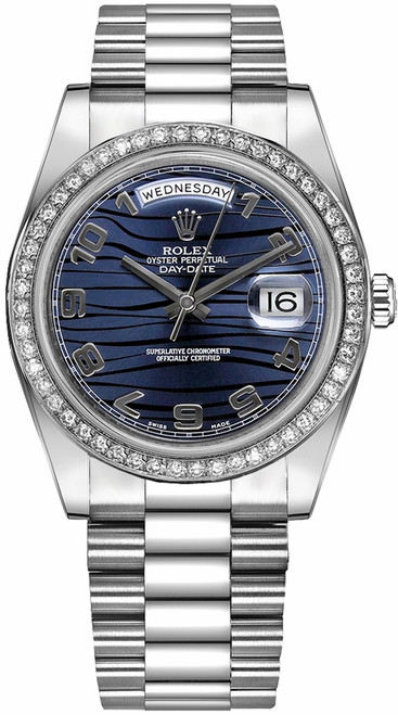 ROLEX Day-Date 41 White Gold Men'S Watch 218349 Image 1