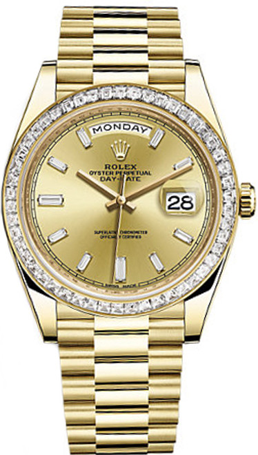 ROLEX Day-Date 40 Solid Gold Men'S Watch 228398Tbr-0002 Image 1
