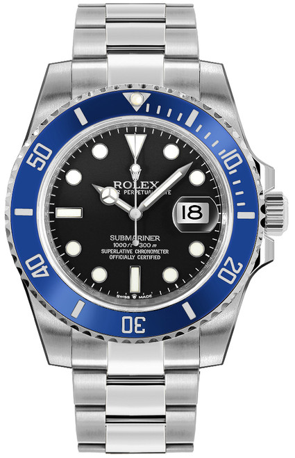 ROLEX Submariner Date Blue Ceramic Bezel Men'S Watch 126619Lb-0003 Image 1