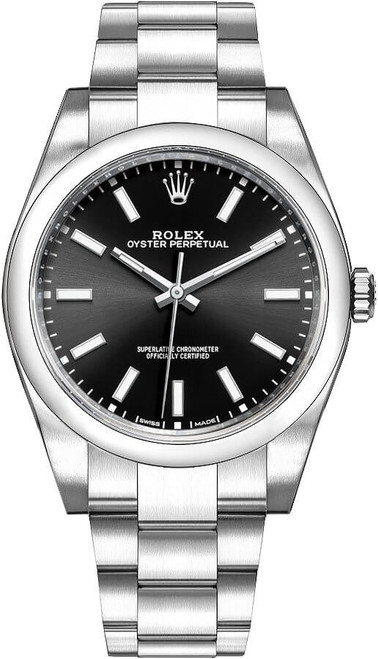 ROLEX Oyster Perpetual 39 Steel Automatic Men'S Watch 114300-0005 Image 1