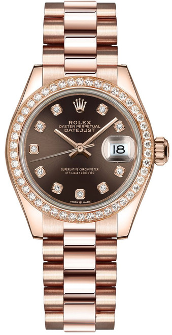 ROLEX Datejust 31 Chocolate Diamond Dial Women'S Watch 278285Rbr-0006 Image 1