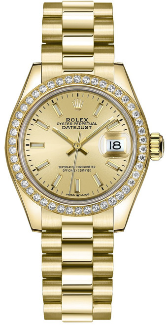 ROLEX Datejust 31 Champagne Index Dial Women'S Watch 278288Rbr-0022 Image 1