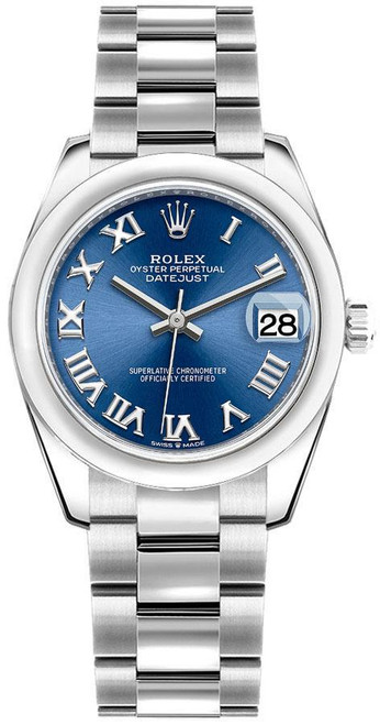 ROLEX Datejust 31 Blue Dial Roman Numerals Women'S Watch 278240-0017 Image 1