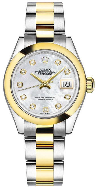 ROLEX Datejust 31 Domed Bezel Mother Of Pearl Women'S Watch 278243-0027 Image 1
