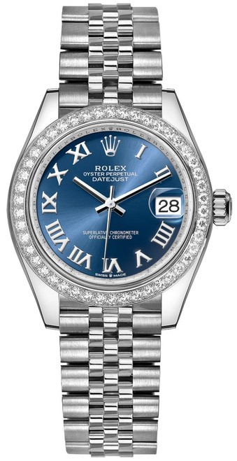 ROLEX Datejust 31 Steel Case Diamond Bezel Women'S Watch 278384Rbr-0037 Image 1