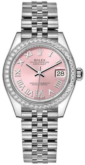 ROLEX Datejust 31 Pink Dial Diamond Vi Women'S Watch 278384Rbr-0028 Image 1