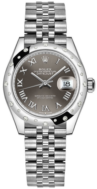 ROLEX Datejust 31 Oystersteel & White Gold Women'S Watch 278344Rbr-0024 Image 1
