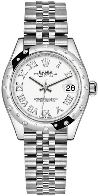 ROLEX Datejust 31 White Roman Dial Women'S Watch 278344Rbr-0012 Image 1