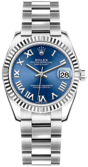 ROLEX Datejust 31 Blue Roman Dial Women'S Watch 278274-0033 Image 1