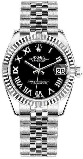 ROLEX Datejust 31 Black Dial Jubilee Bracelet Women'S Watch 278274-0002 Image 1